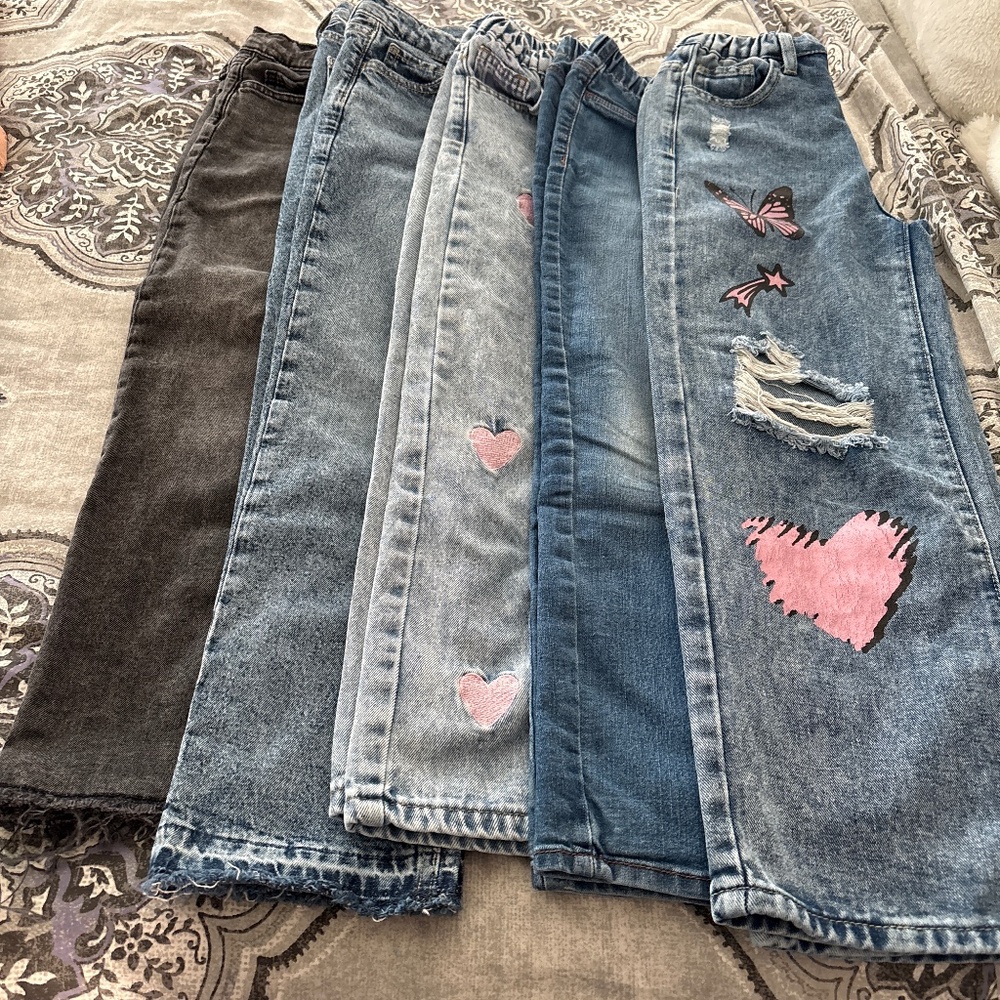 Jeans size 8 girls